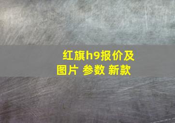 红旗h9报价及图片 参数 新款